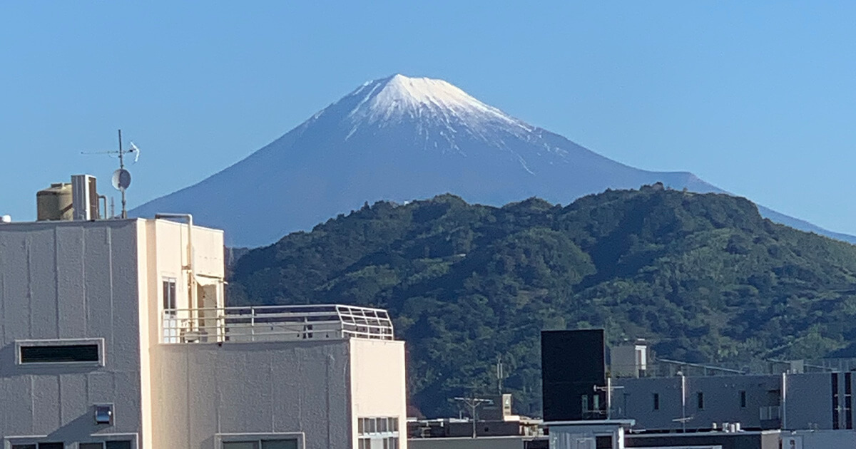 静岡市の富士山